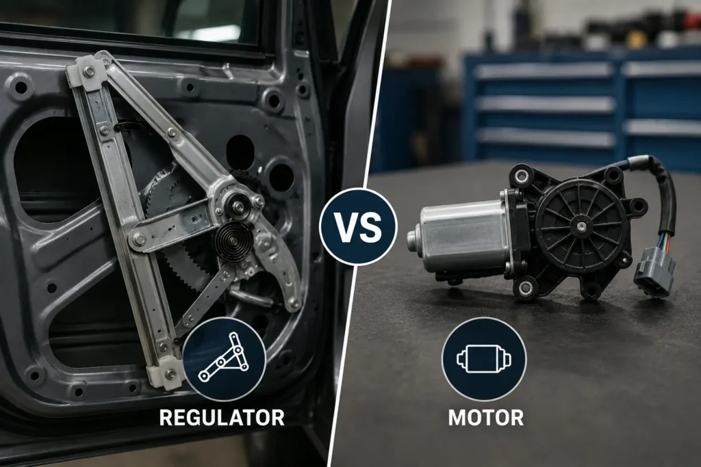 Window Motor or Window Regulator?