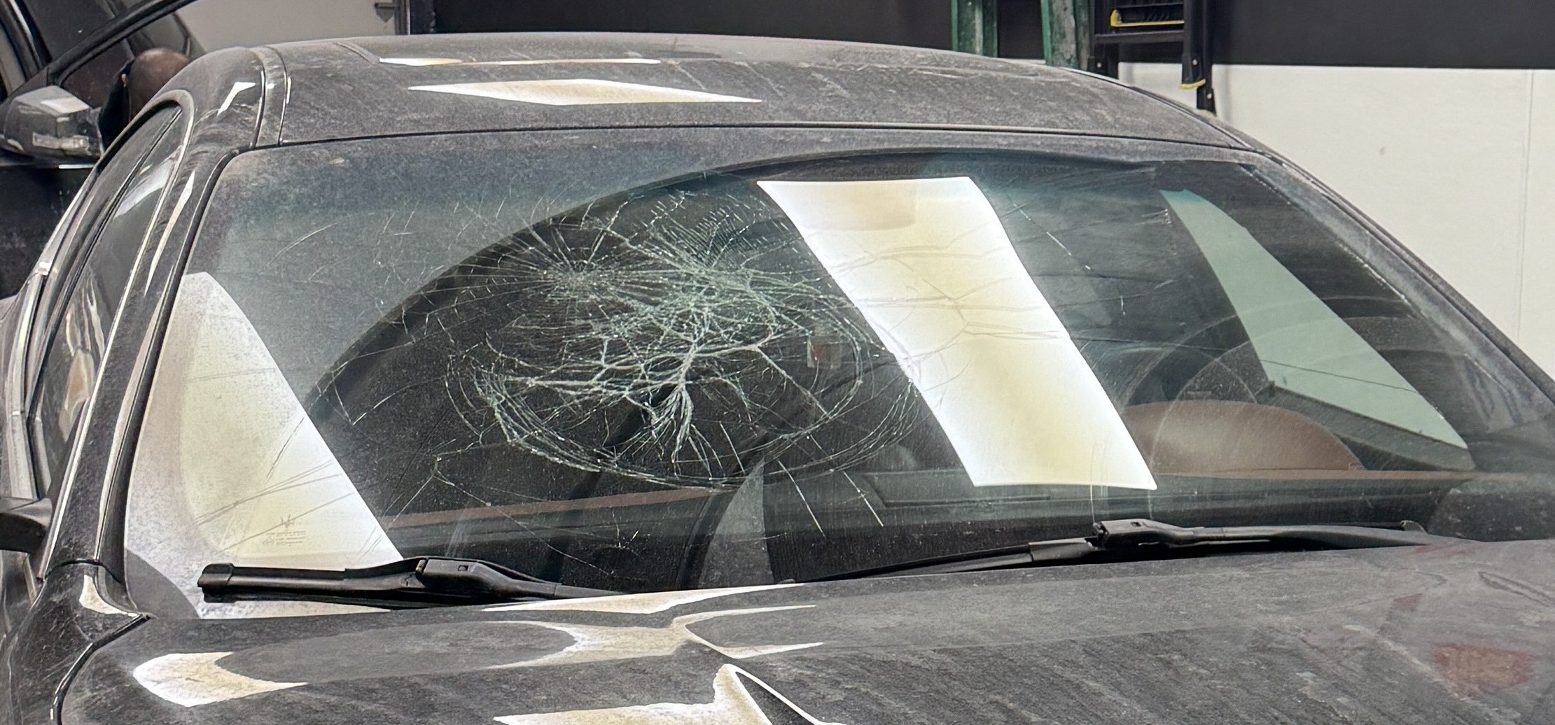 damage windshield